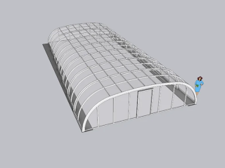 Closed Pool Enclosure Laguna 3D